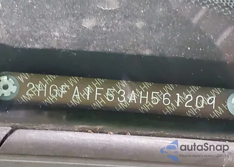 2010 Honda Civic Lx из США, поврежденный, VIN 2HGFA1F53AH561209